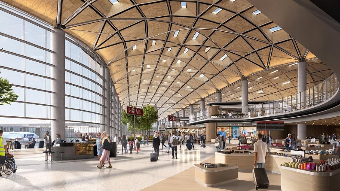 Галерия :: Снимка 1 :: „Врата към Европа“: Кога ще отвори мегалетището на Полша? (галерия)}