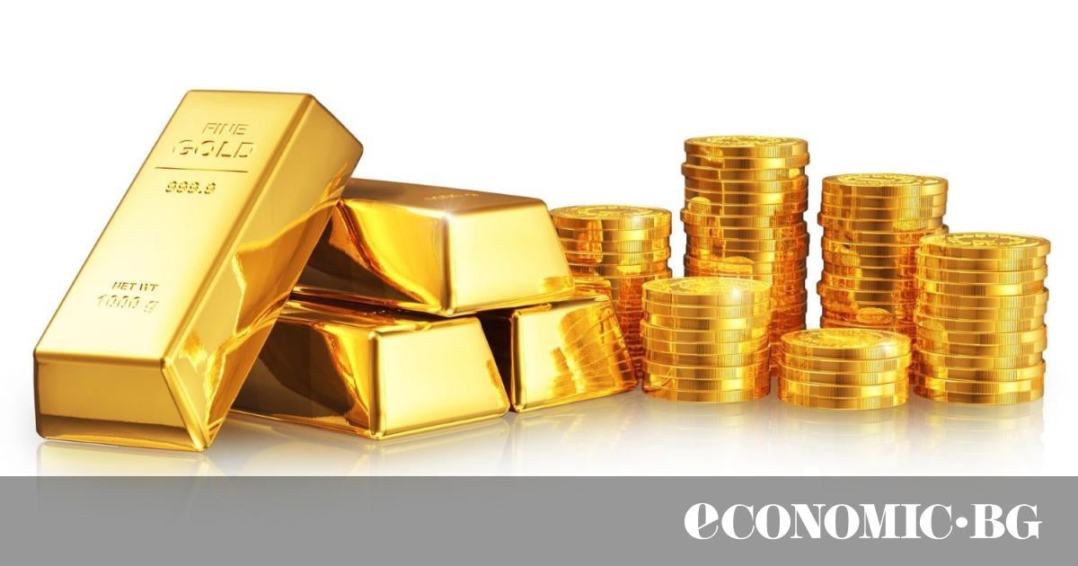 Златото достигна исторически връх, преминавайки границата от 5 000 долара