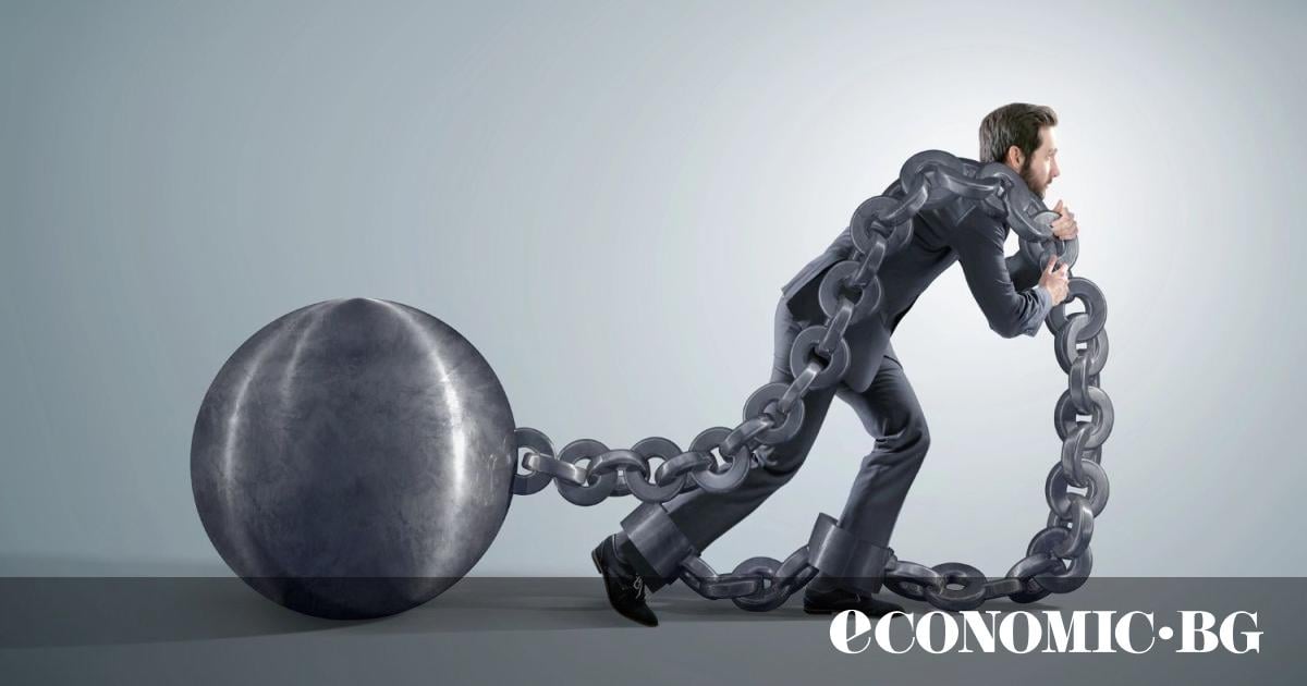 Брутният външен дълг на България (частен и държавен) продължава да