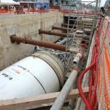 Строежът на метрото към „Слатина“ обхвана и района на Военна академия