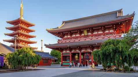 Сенсо-джи: Историята на най-стария храм в сърцето на Япония