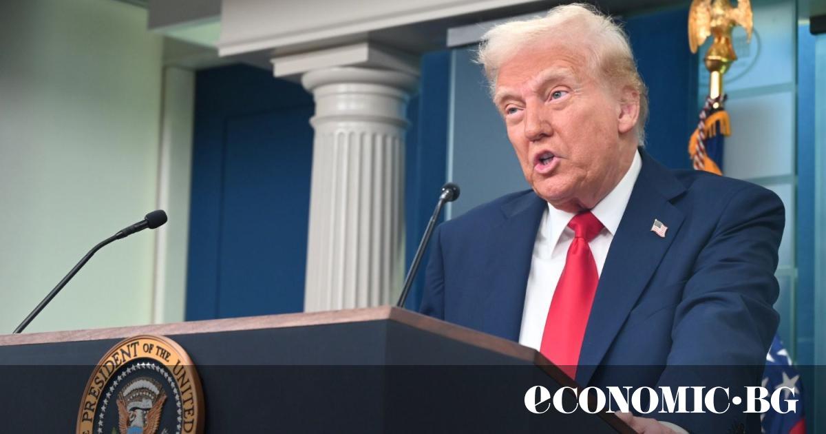 Президентът на САЩ Доналд Тръмп написа в социалната си мрежа
