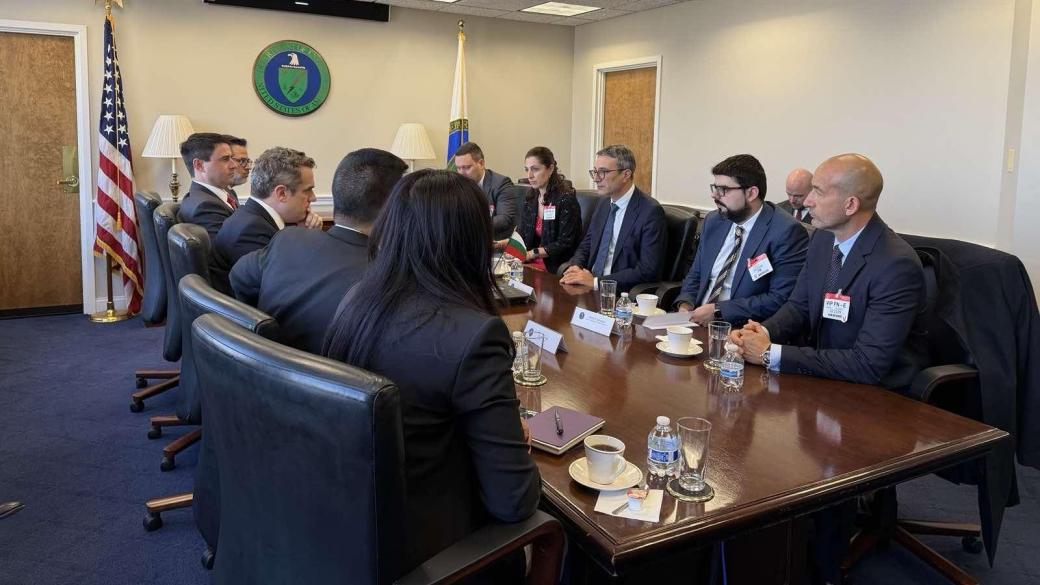 Значими енергийни проекти в България във фокус на разговори в Департамента по енергетика на САЩ