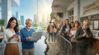 The digital divide in Europe: Scandinavians are online, while Bulgarians are still waiting in line