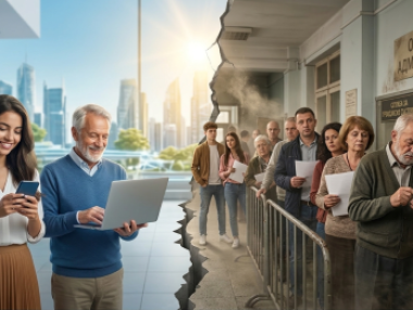 Дигиталната пропаст в Европа: Скандинавците са онлайн, българите все още чакат на гише