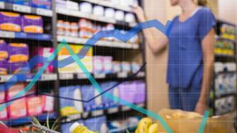 Инфлацията в България е над средната за еврозоната (Графика)