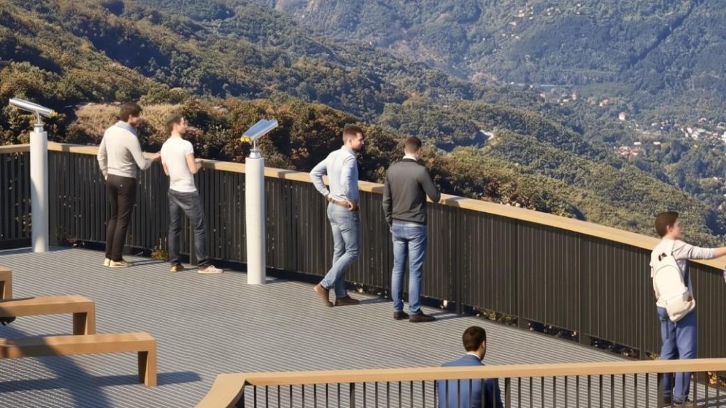 „Прозорец“ към планината: Терзиев обещава модерна панорамна площадка на Копитото