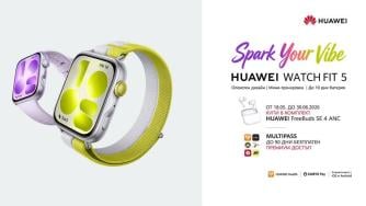 Huawei Watch Fit 5 вече във Vivacom с цветен акцент за лятото