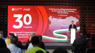 Системата на „Кока-Кола“ в България допринася с 623 млн. евро към икономиката