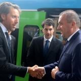 Първият влак „Алстом“ за България беше официално представен в София (Галерия)