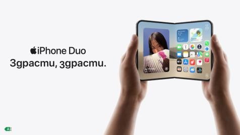 Vivacom стартира продажбите на сгъваемия iPhone Duo
