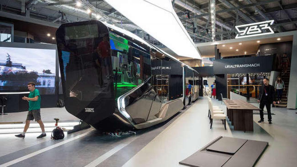 Русия представи „космически“ трамвай