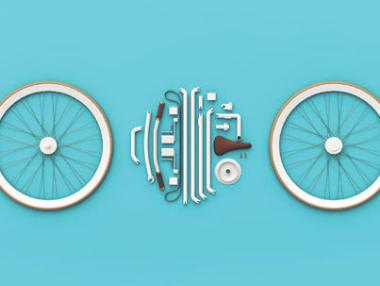 Сглобяем „велосипед в раница“