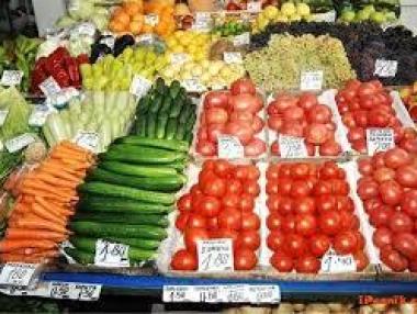Отчита се леко поевтиняване на плодове и зеленчуци
