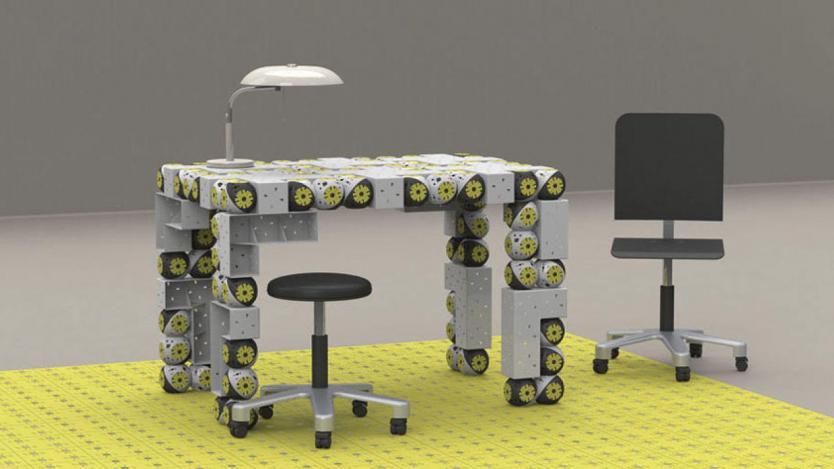 Самосглобяващи се мебели от роботи