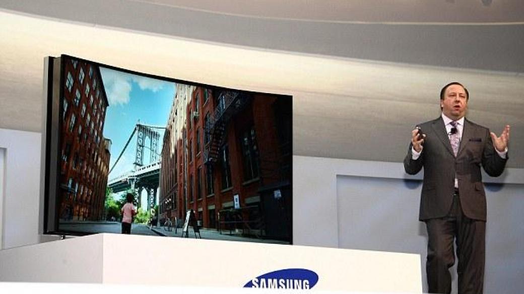 Samsung пусна първия гъвкав телевизор