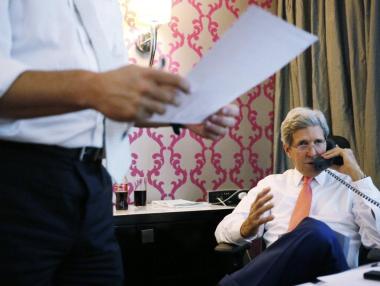 Израелските служби са подслушвали Джон Кери