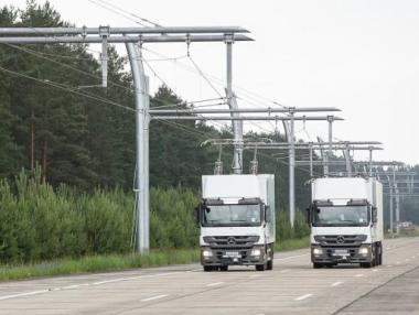 Siemens тества електрическа магистрала за тежкотоварни автомобили