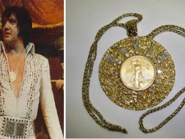 $87 хил. за медальон и тиган на Елвис