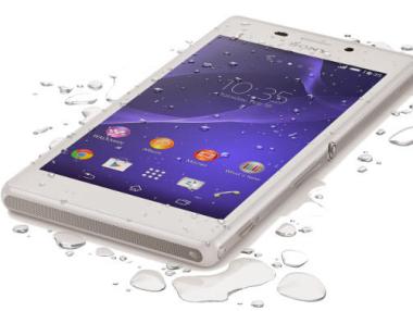 Xperia M2 Aqua е защитен под вода