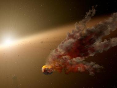Астрономи откриха останки от гигантски планетарен сблъсък