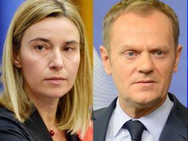 Туск и Могерини с топ постовете на ЕС