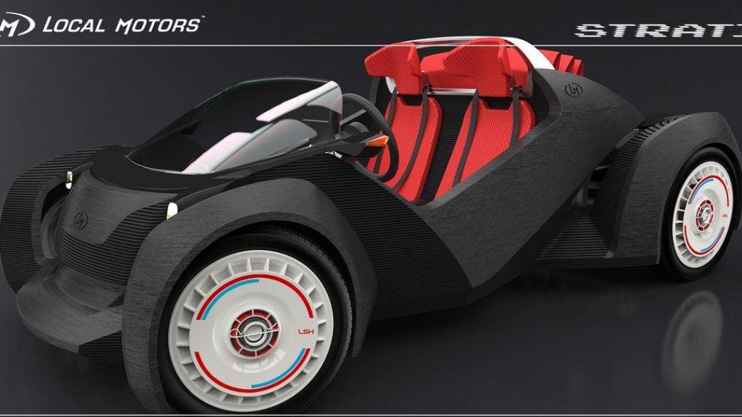 Показват Strati - първата кола от 3D принтер