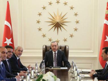 Ердоган прие Местан в резиденцията си в Анкара