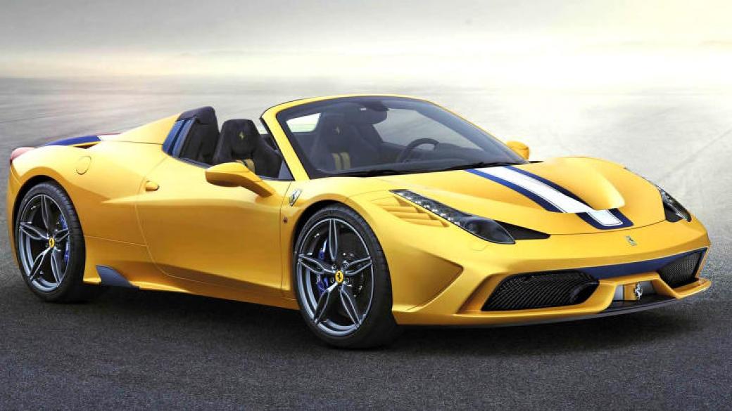 Ferrari показва най-мощния открит модел в историята си