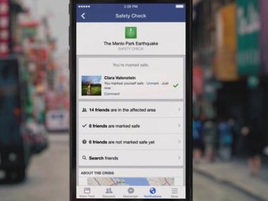 Facebook пуска приложение за връзка при бедствия