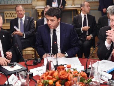 Путин и Порошенко закусиха „по нормандски“ в Милано