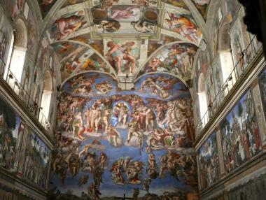 7000 LED лампи осветяват Сикстинската капела