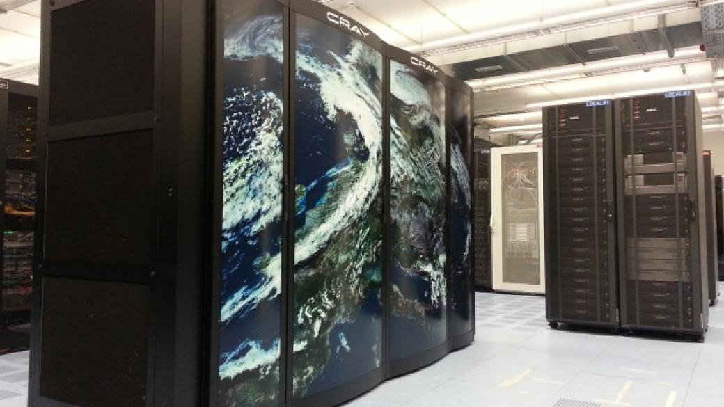 140-тонен суперкомпютър ще прогнозира времето във Великобритания