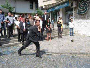 Първа копка на пречиствателна станция в Банско