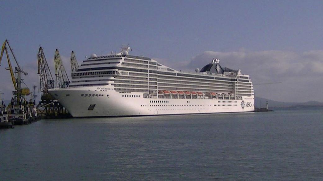 Първо посeщeние на пасажерски кораб “MSC Orhestra“ в „Пристанище Бургас”