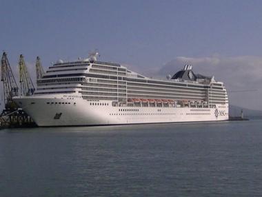 Първо посeщeние на пасажерски кораб “MSC Orhestra“  в „Пристанище  Бургас”