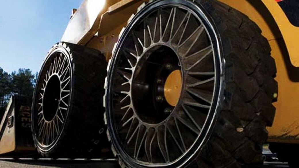 Michelin пускат тежки гуми, които не се спукват