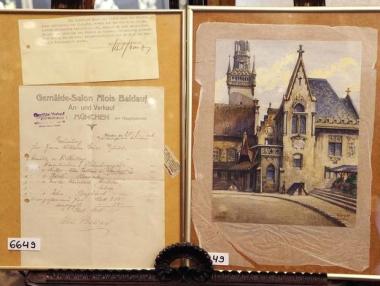 Акварел на Хитлер продаден на търг за 130 хил. евро