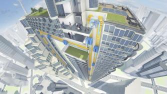 Разработиха първи асансьор без въжета