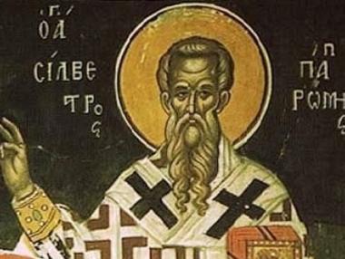 Църквата почита Свети Силвестър