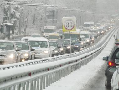 Засилен трафик след празниците