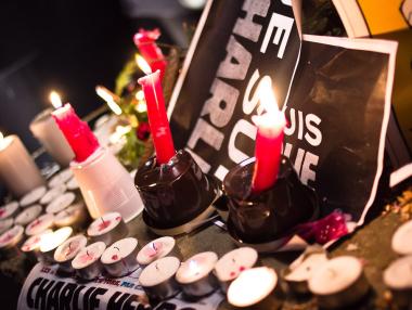 Бдение пред френското посолство в София