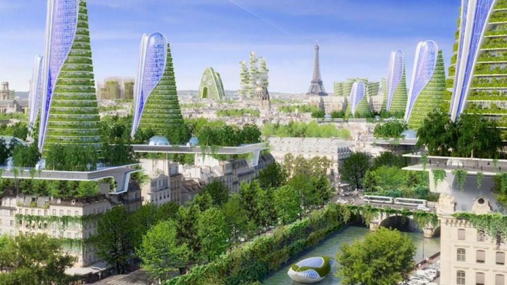 Как би изглеждал Париж през 2050 г.