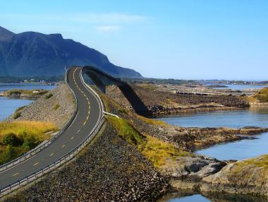 Магистрала в Норвегия е най-опасният път в света
