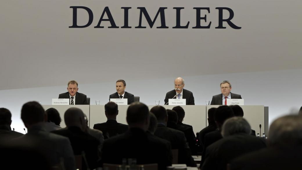 Рекордни премии и дивиденти в Daimler