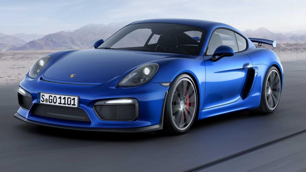 Новото Porsche Cayman GT4