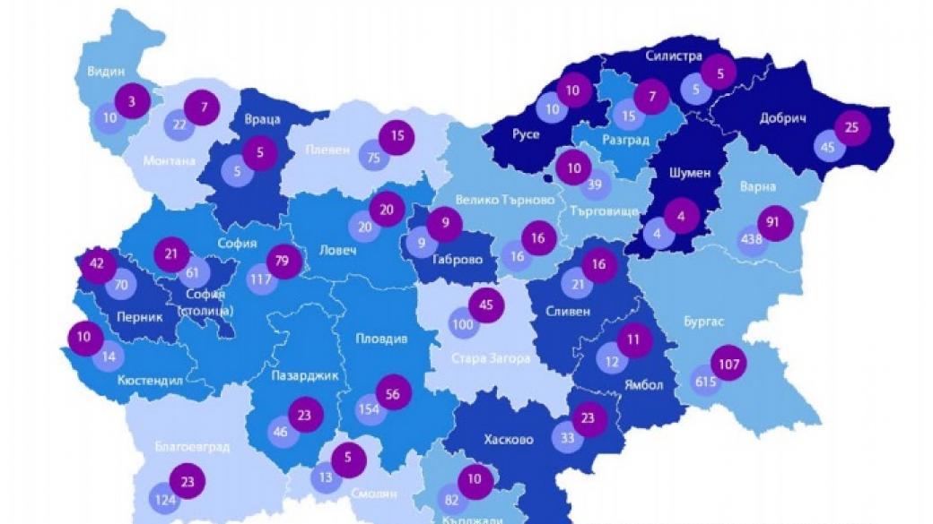 Бургас, Варна и София с най-много жилища, въведени в експлоатация