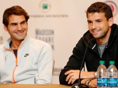 Григор Димитров с първа победа над Роджър Федерер