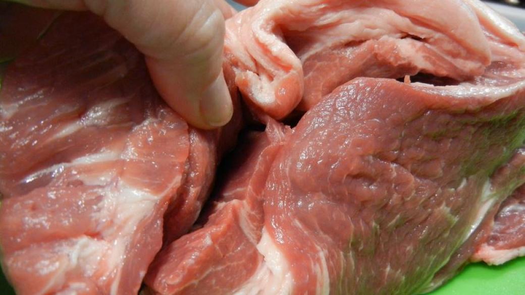 Стартира схема за складиране на свинско месо