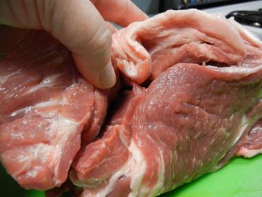 Стартира схема за складиране на свинско месо